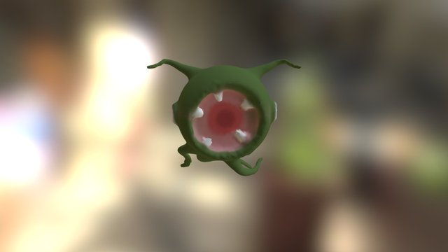 Clthulu Dog 3D Model