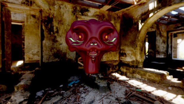 alien head 3D Model