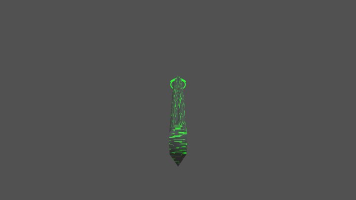 FuturisticSword 3D Model