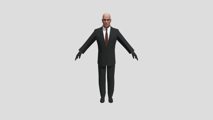 Hitman: Blood Money - Agent 47 (VR SUPPORTED) 3D Model