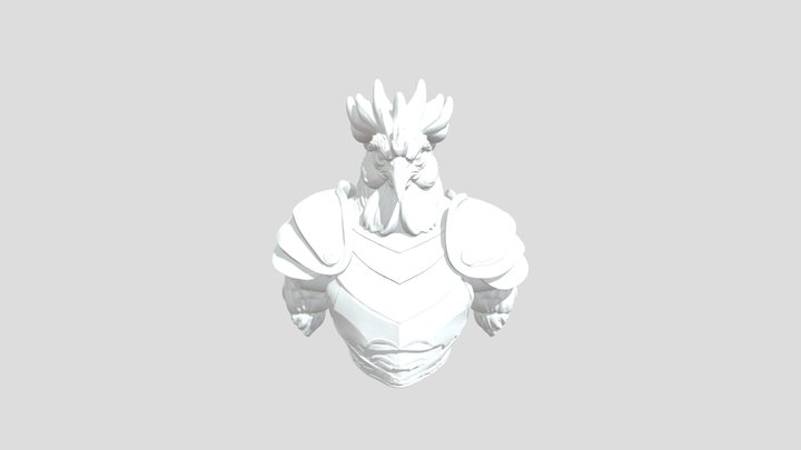 Gallant Guardian 3D Model