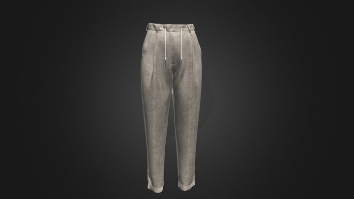 Linen Pants 3D Model