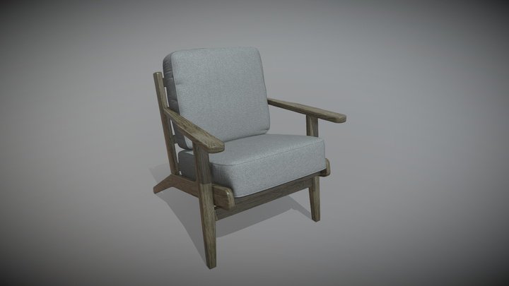 Chair Afflic 3D Model