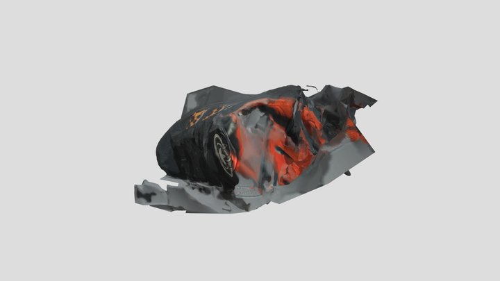 Zapatilla 1er intento 3D Model