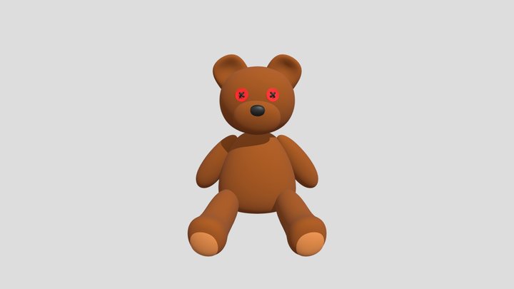 Cute Teddybear 3D Model