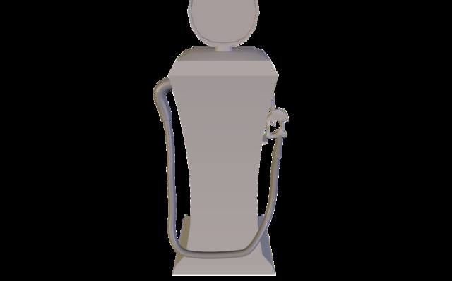 Petrol Pump 2.0 3D Model
