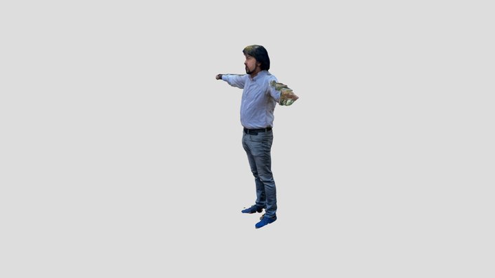 Polycam Capture of a Person 3D Model