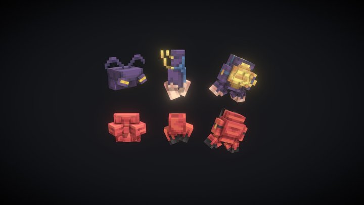 crab_gloves - Converted 3D Model