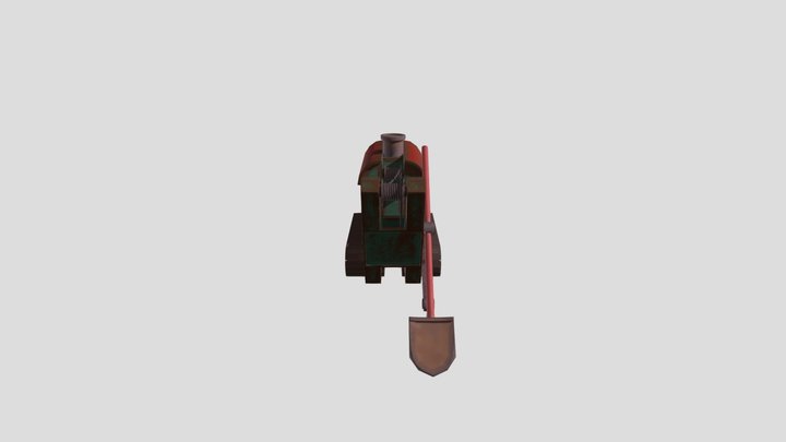 Digging machine 3D Model