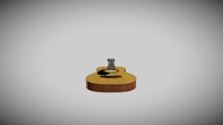 Guitar 3D Model
