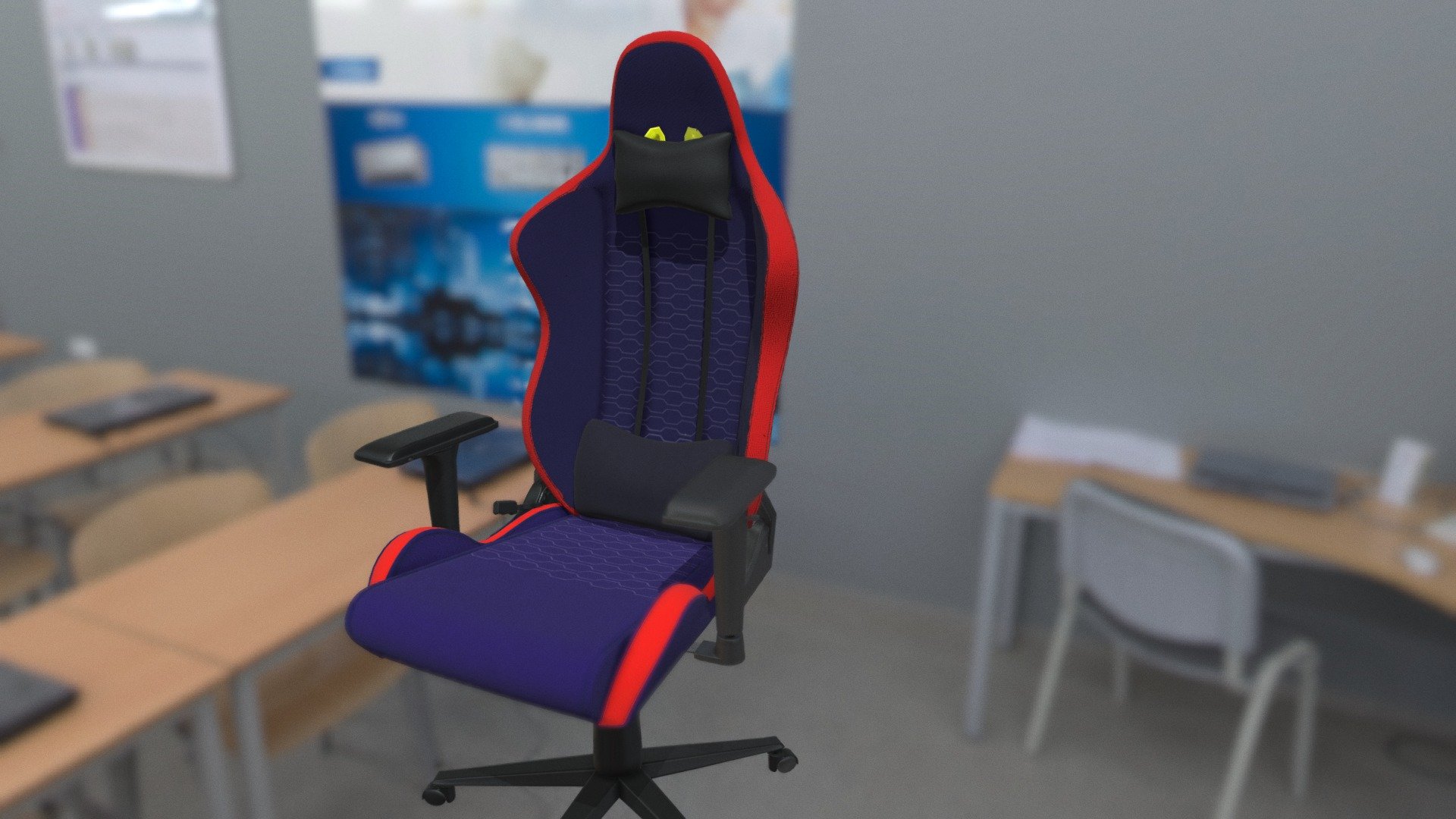 Chair_- GamingComp — Sketchfab embed 3D viewer