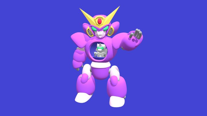 Unicorny Mech 3D Model