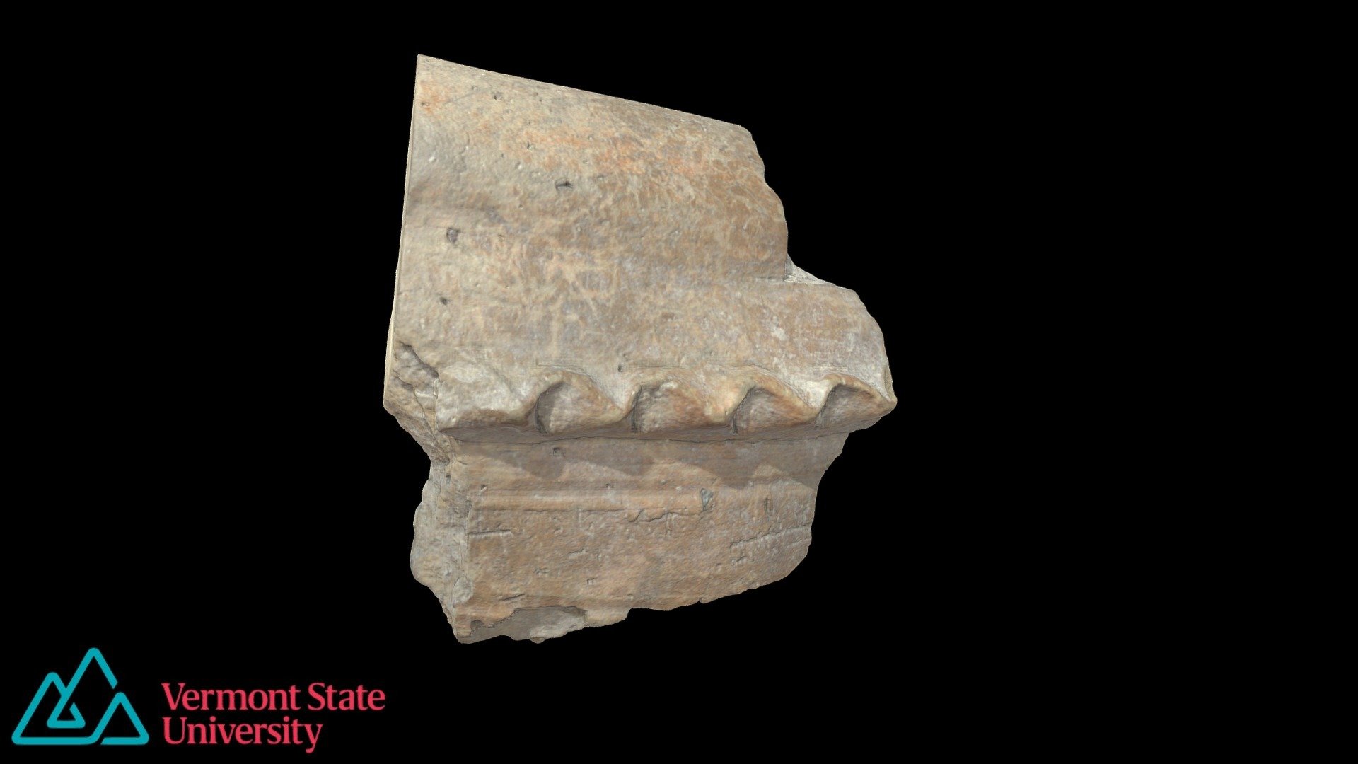 Chaquiste Impressed Potsherd (VTSU3D-75-1) - Download Free 3D model by ...