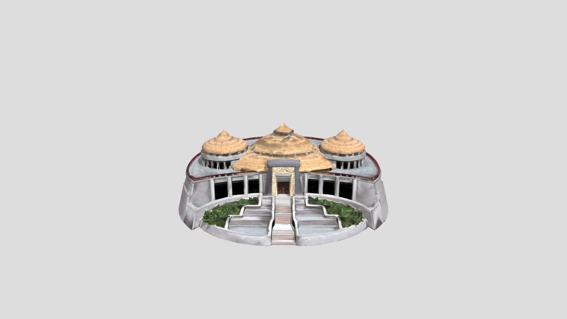 Jurassic Park Visitor Center - Download Free 3D model by reeee ...