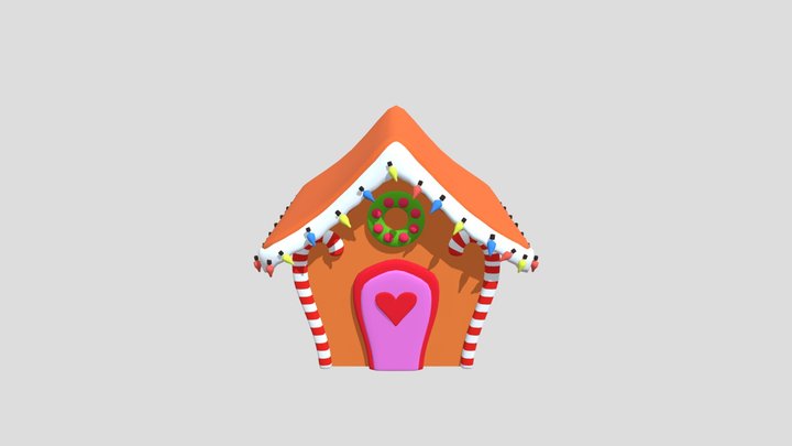 Ponyville Style Ginerbread House 3D Model