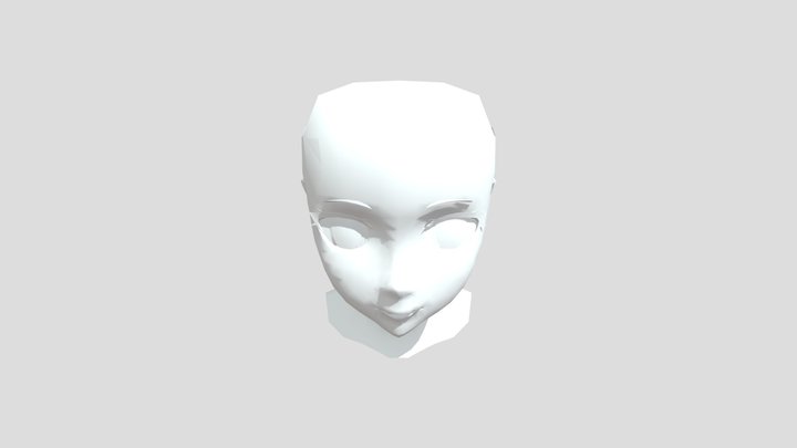 Musume's face based off her canon art 3D Model