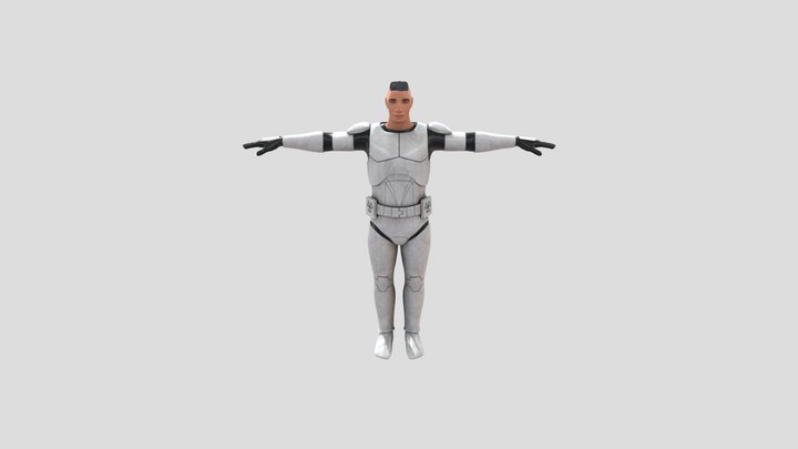 Clone_Trooper_v1_0 3D Model