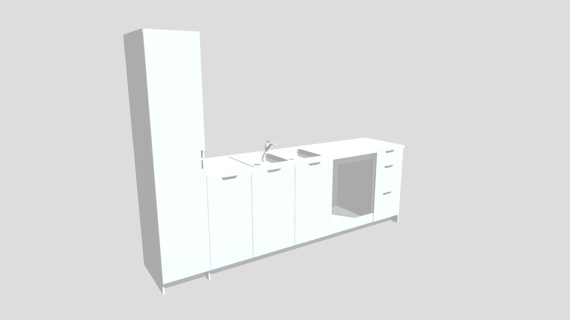 30012 - Kitchenette - Download Free 3D model by miguelardina.engr ...