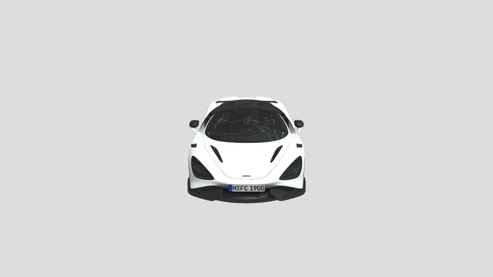 McLaren 765LT 2020 3D Model