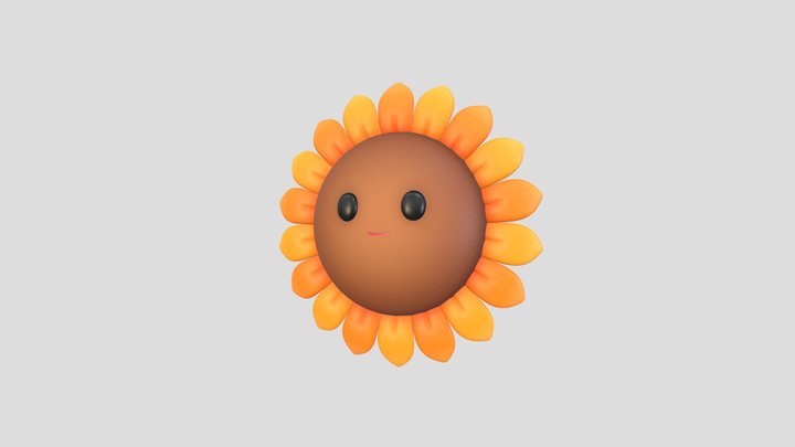 Sunflower 3D models - Sketchfab