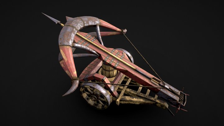Ballista inspired by the game Baldur's Gate 3 3D Model