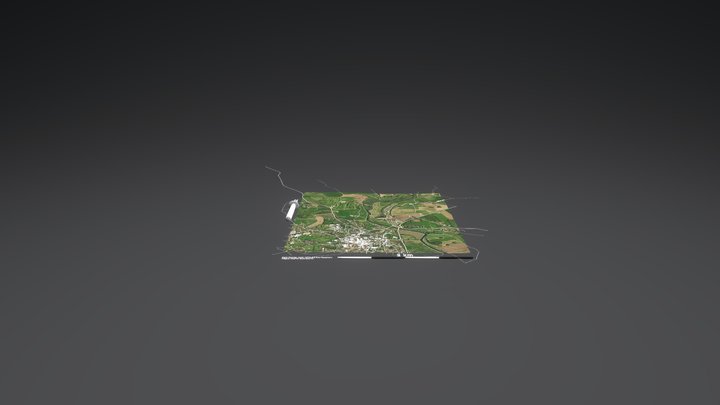 Ripon Map Tiler Satellite 3D Model