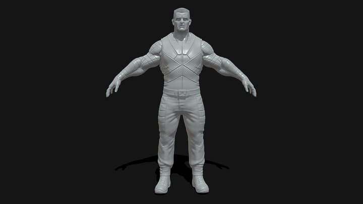 Colossus HighPoly Model Preview 3D Model