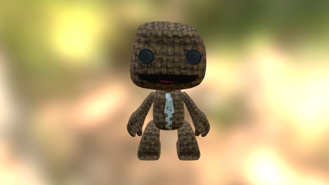 Sackboy 3D Model