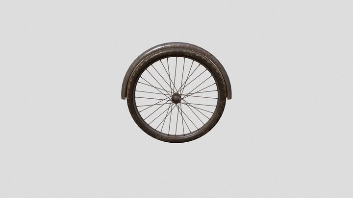 bike tire v4 3D Model