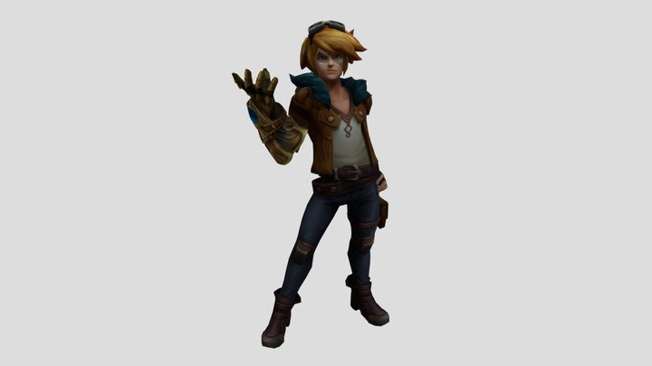 Ezreal (League of Legends character) 3D Model