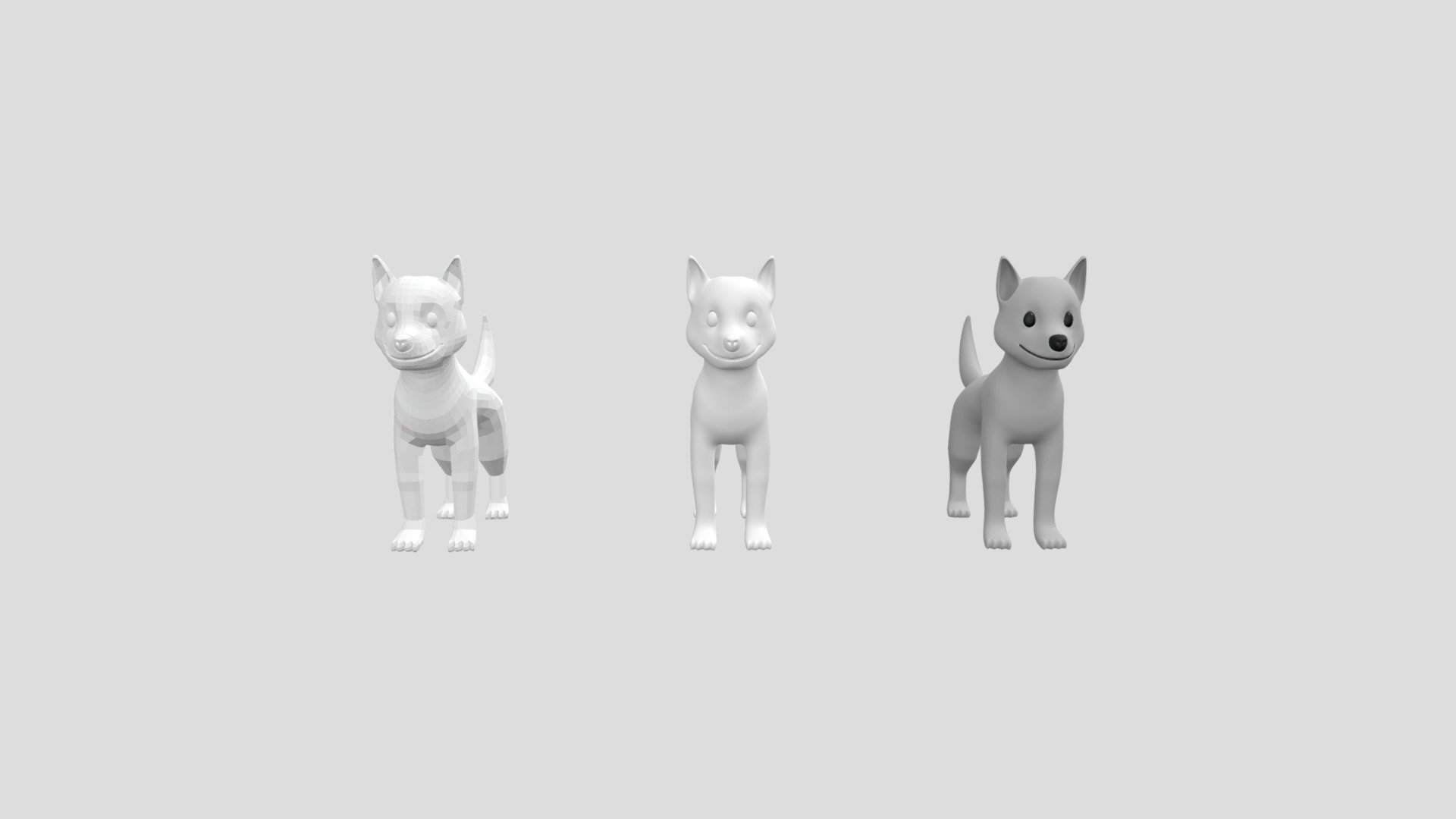CG Cookie - Model a Husky Puppy Assignment - 3D model by 3D_DC [411b070 ...