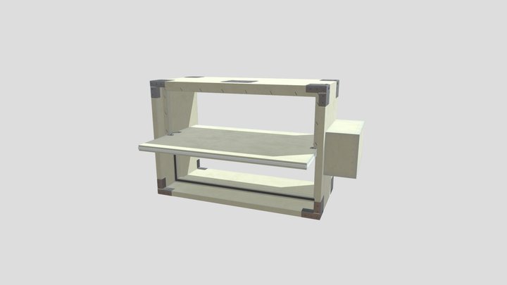 Klapa odcinająca mcr FID B 3D Model