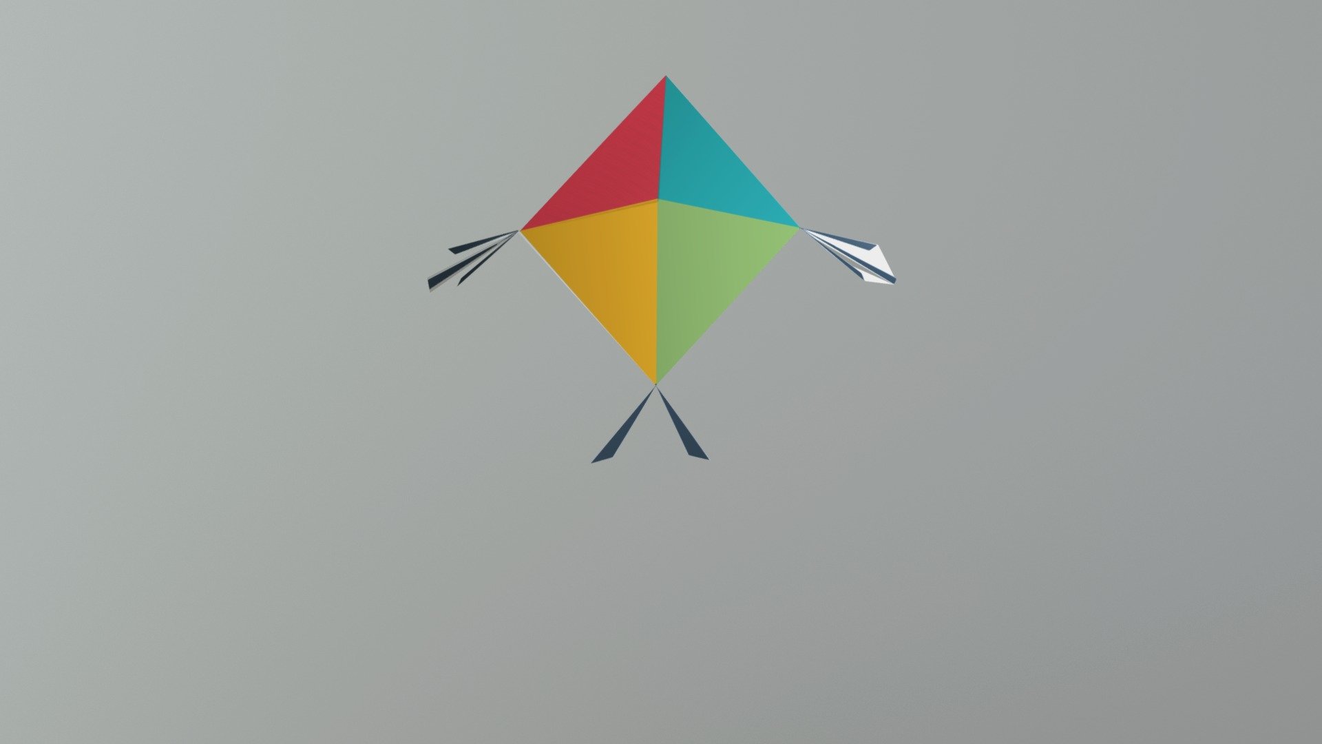Kite 3D model by sachings [411d26c] Sketchfab