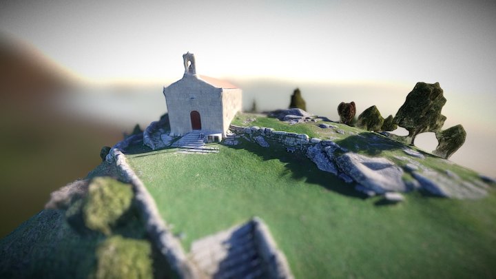 Iglesia do Monte Alba 3D Model