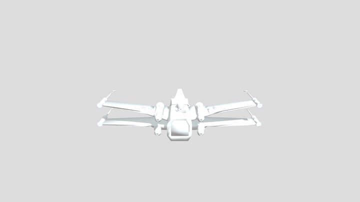 Xwing Model 3D Model