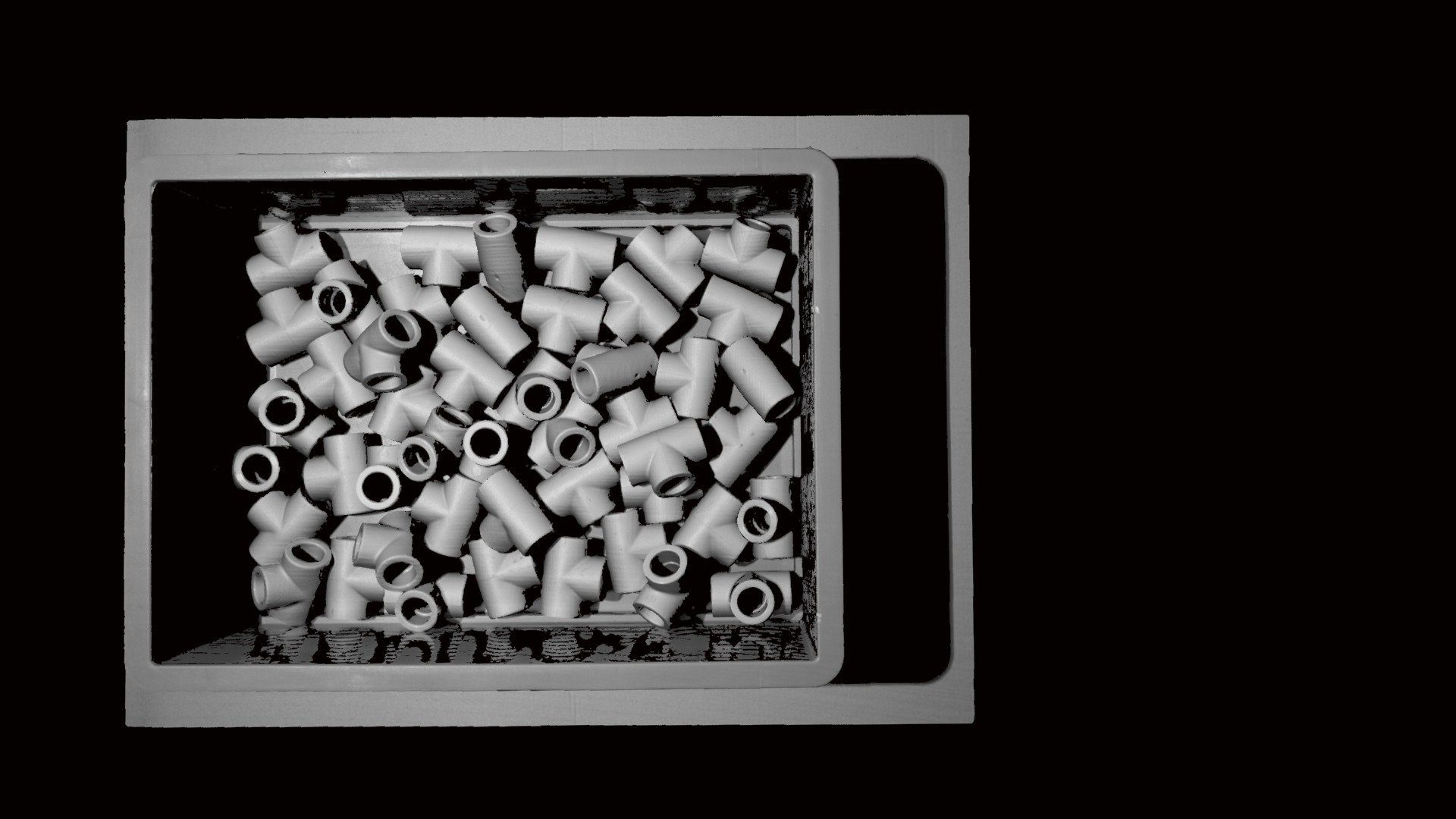 3D Scan: Bin full of Tee Fittings - 3D model by Photoneo [411e717 ...