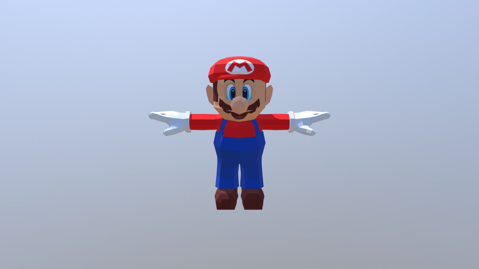 Mario 3d Model By Gabryan 411ec1c Sketchfab 1922