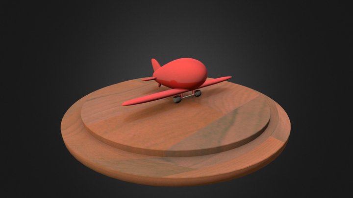 Airliner Toy 3D Model