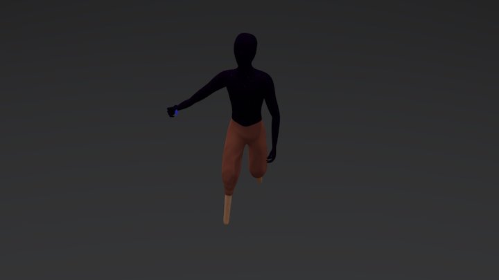 Projeto - Modelagem 3D de Personagem 3D Model