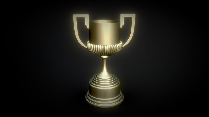 Copa Del Rey 3d cup 3D Model