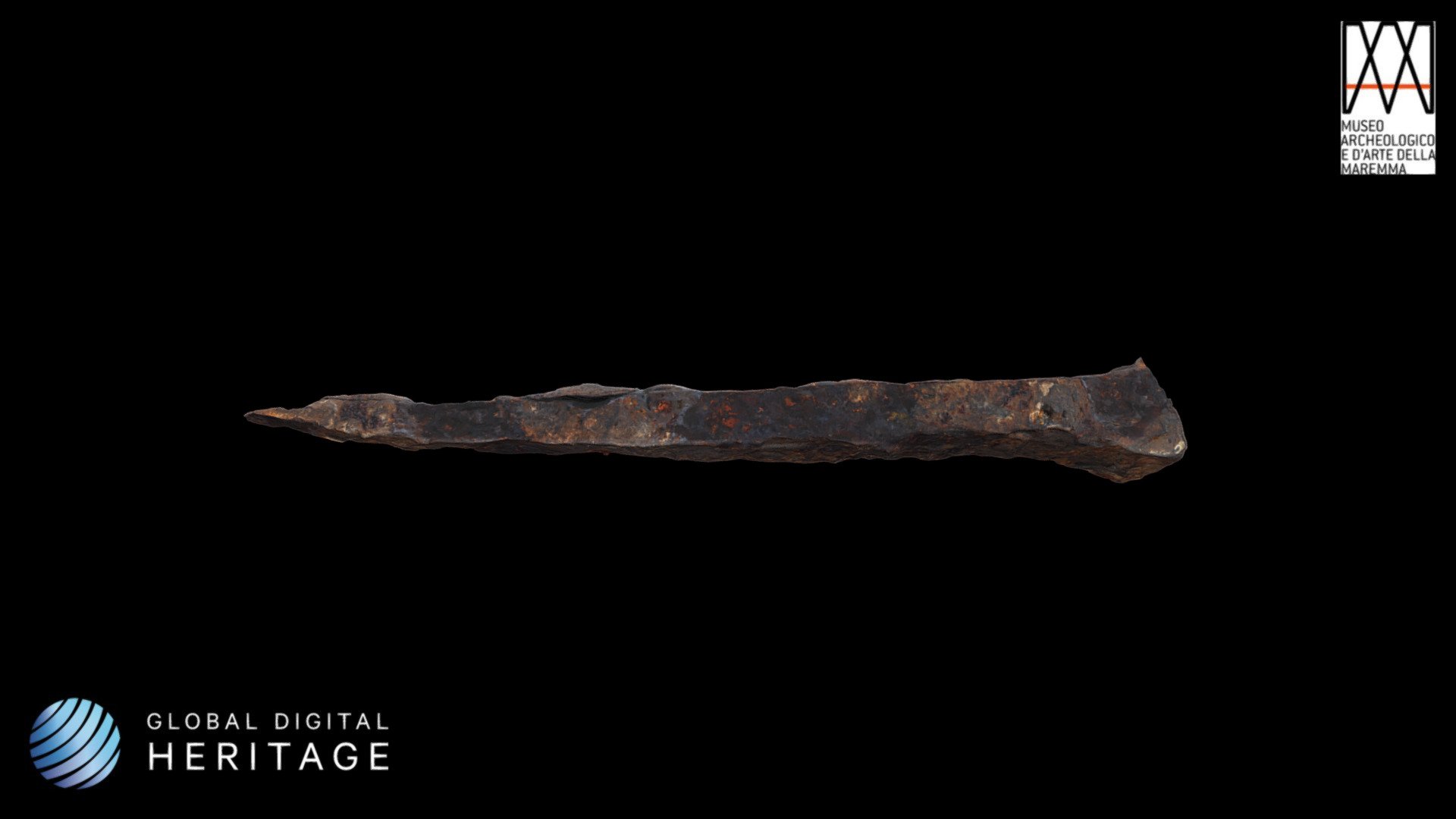 Iron awl - Download Free 3D model by Global Digital Heritage and GDH ...