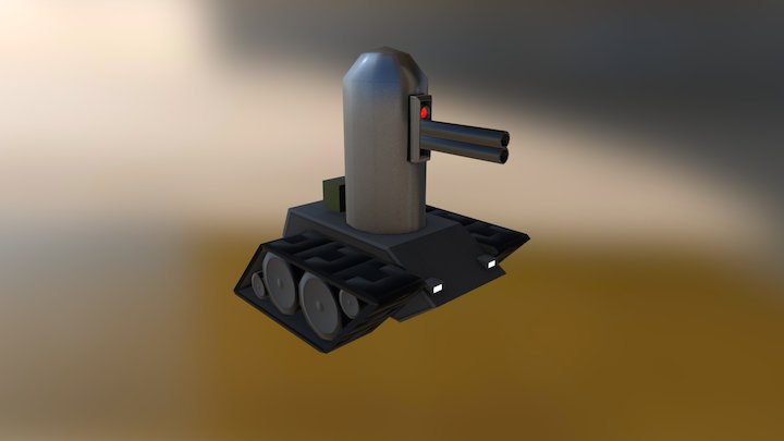 Robo Enemy 3D Model