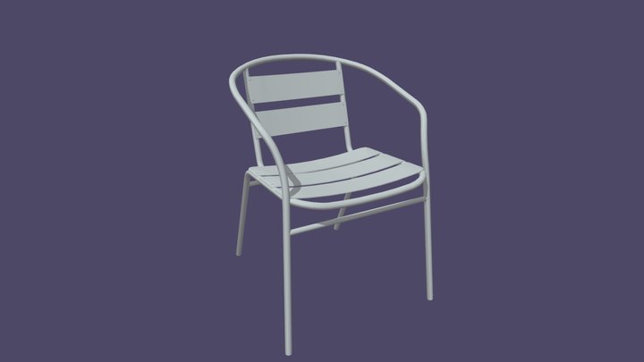 Cafe_Chair 3D Model