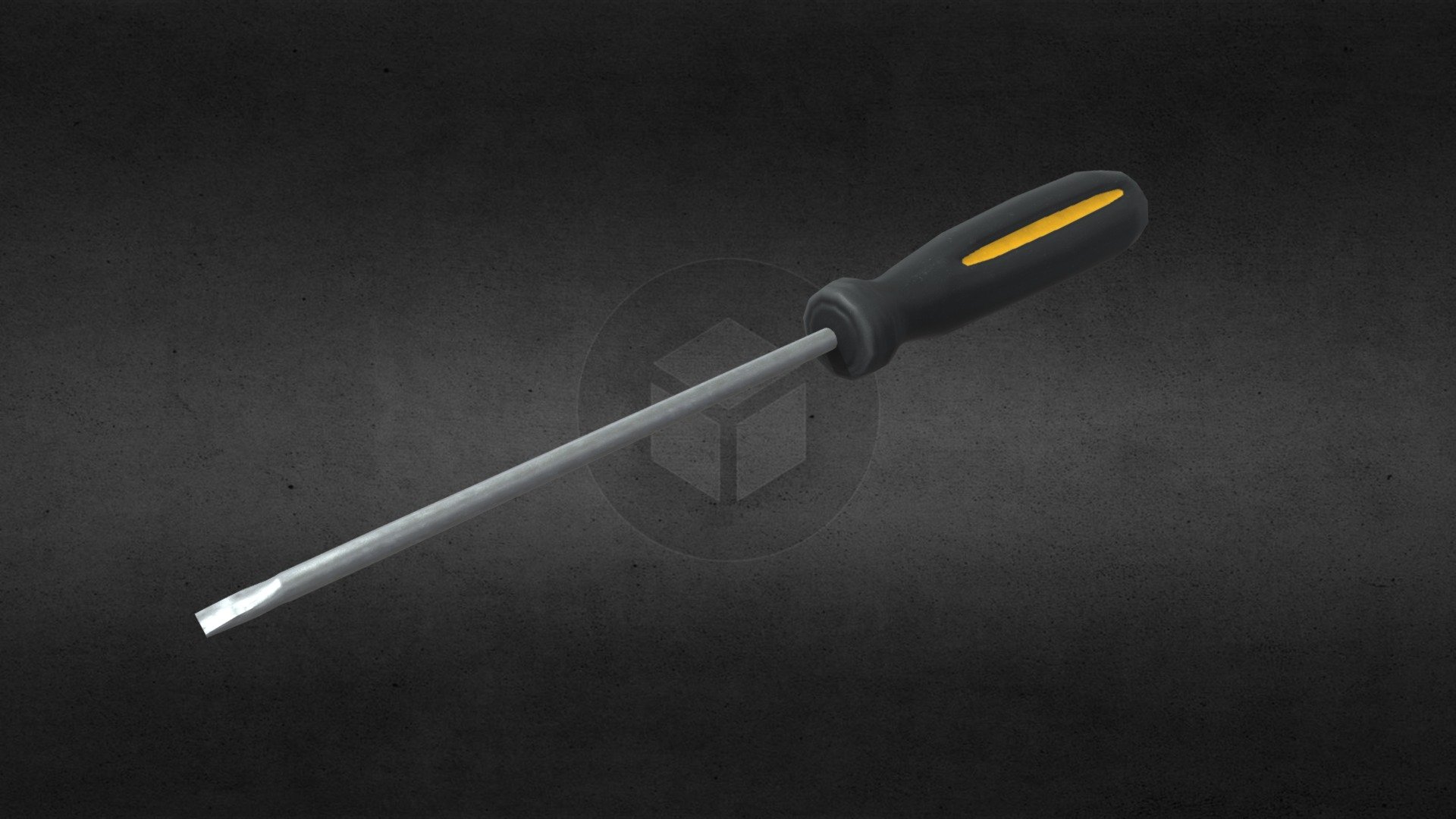 Lowpoly screwdriver