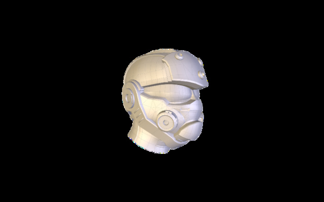 TR - Protocol - Helmet - TelekineticFrog - Rev1 3D Model