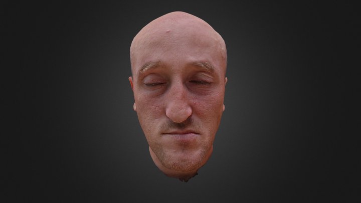 Jora man head 3D Model