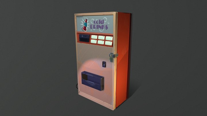Vending Machine 3D Model
