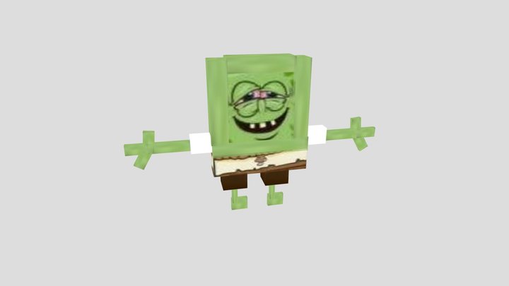 Sponge Bong Hemppants 3D Model