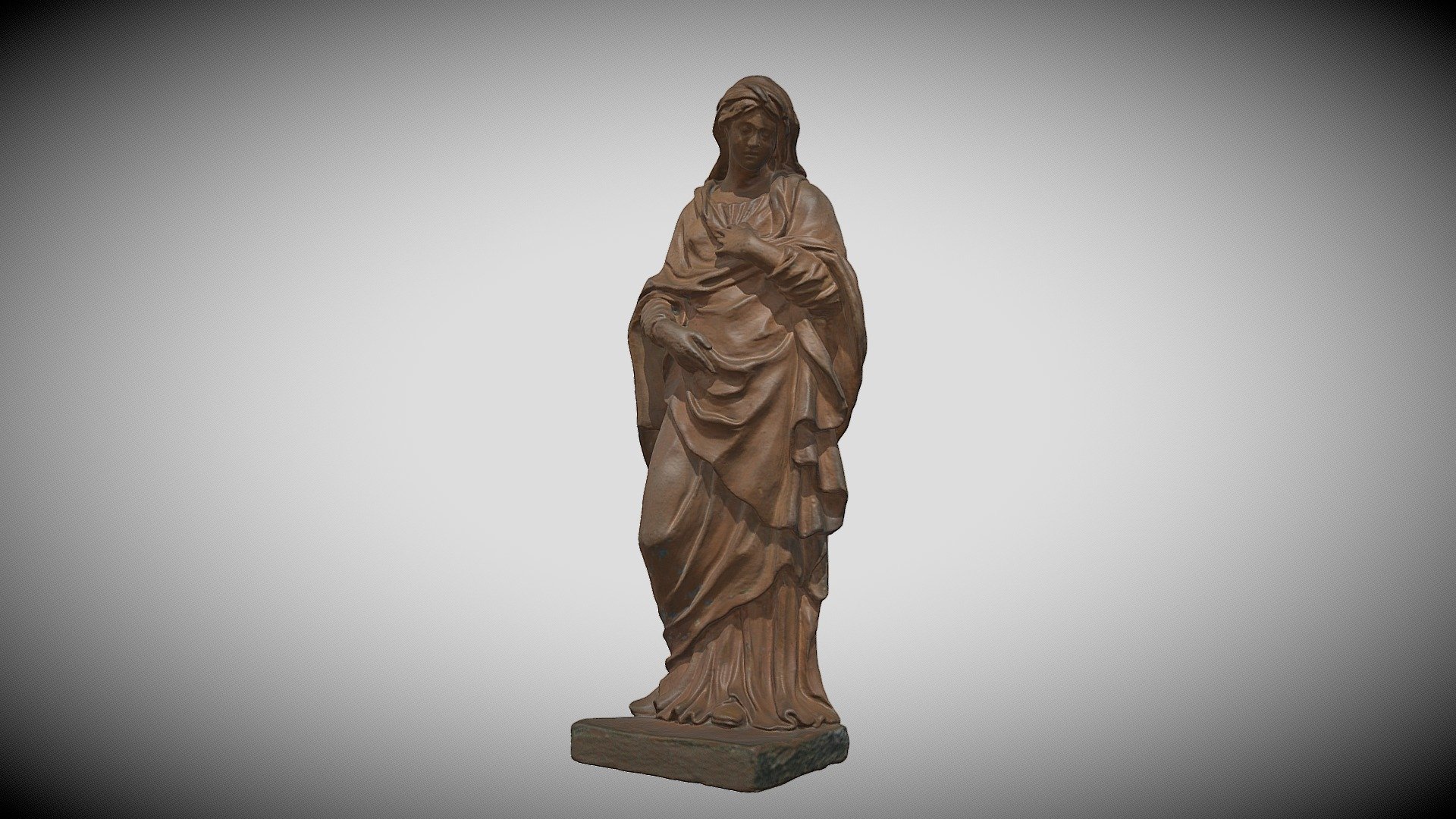Treurende Maria - Download Free 3D model by meemoo, Flemish institute ...