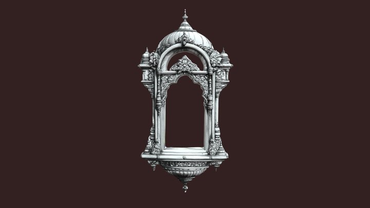 Carved Window 001 – Modello 3D gratuito STL